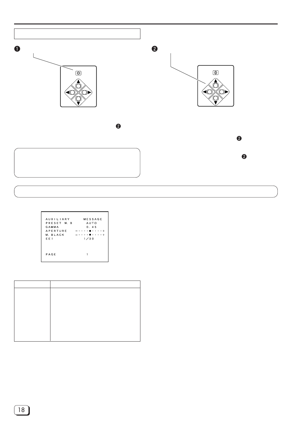 Names of parts and their functions (continued) | JVC DZ-VCA1SE User Manual | Page 18 / 28