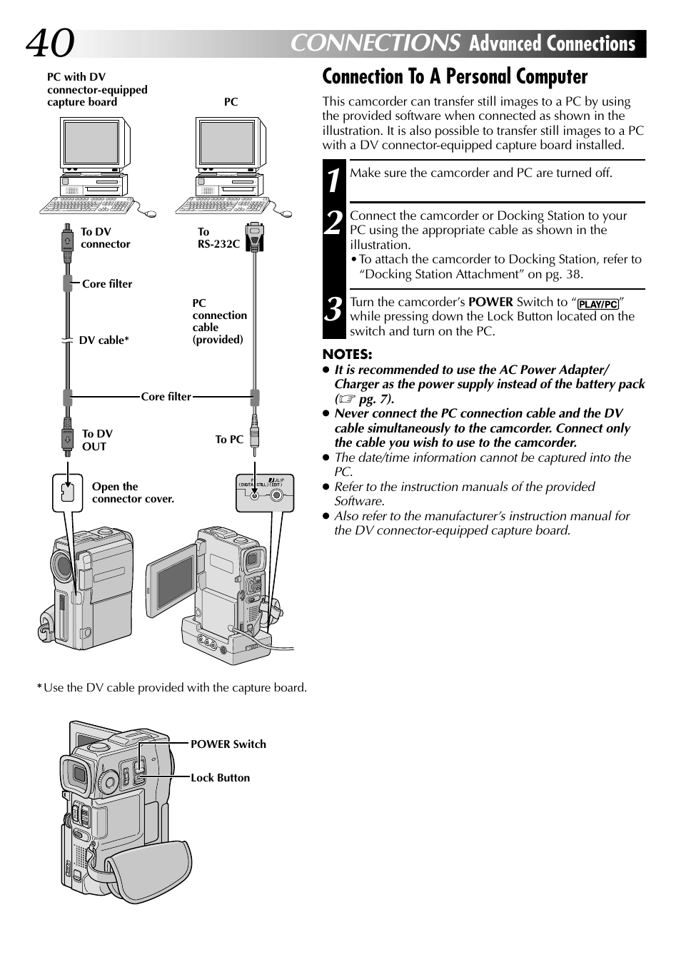 Connections | JVC LYT0633-001A User Manual | Page 40 / 76
