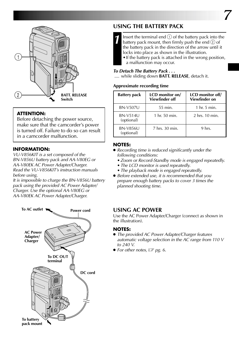 JVC LYT0633-001A User Manual | Page 7 / 76