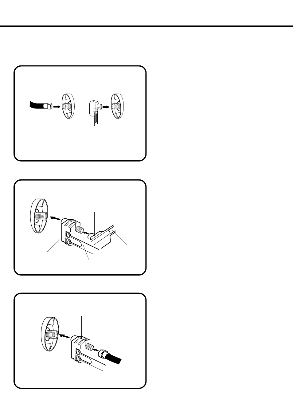 Antenna connections | JVC TV 13142 User Manual | Page 13 / 54