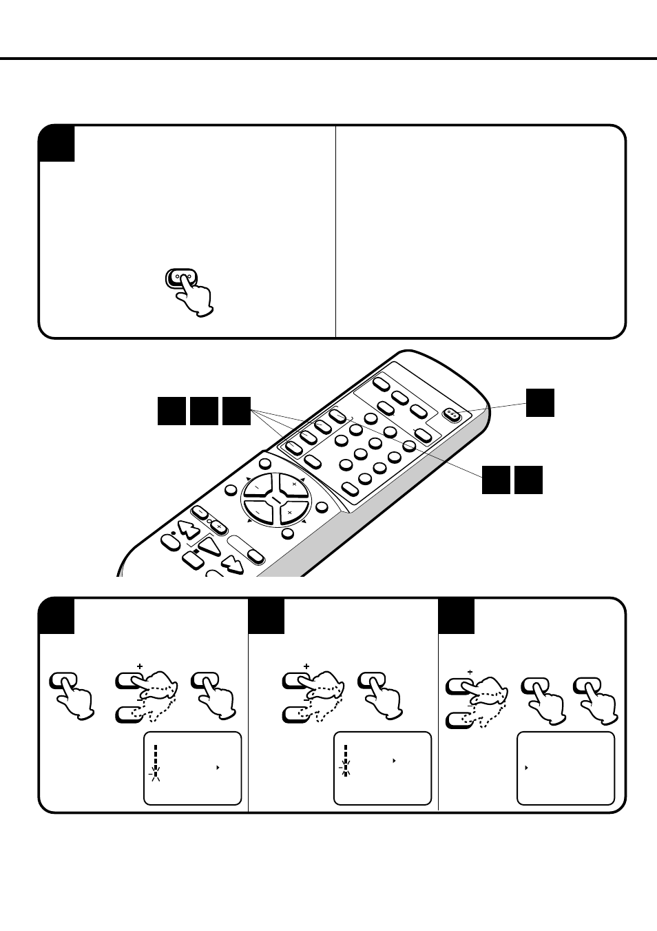 Auto clock setting, Wait 30 minutes, Time zone setting (standard time) | JVC TV 13142 User Manual | Page 16 / 54