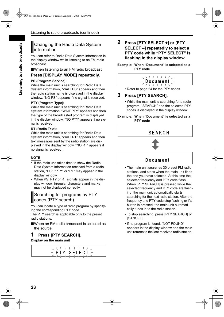 JVC DD-1 User Manual | Page 28 / 64