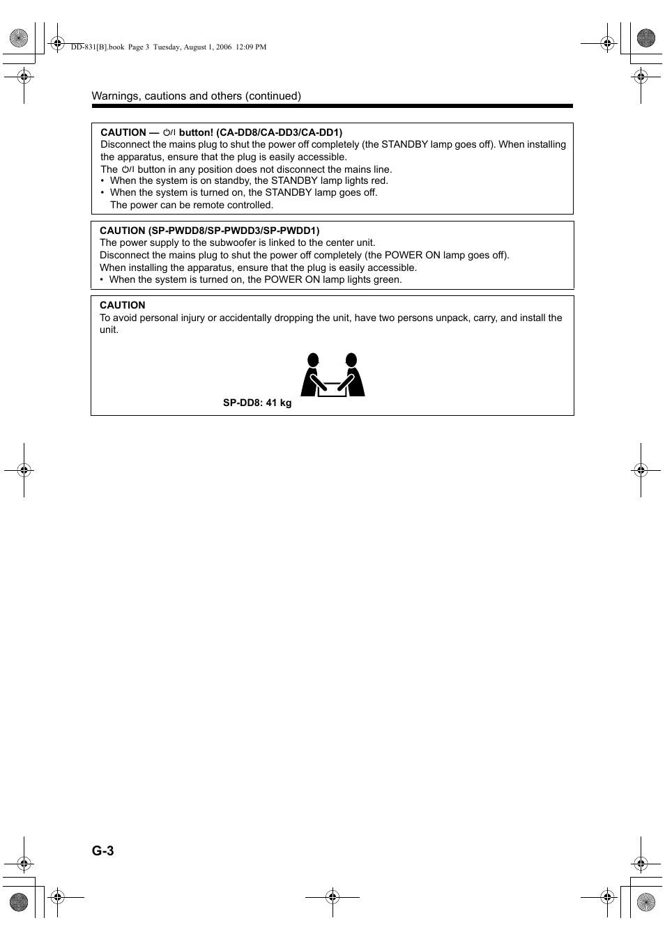 JVC DD-1 User Manual | Page 4 / 64