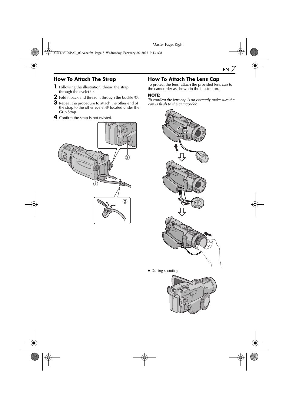 Pg. 7 | JVC GR-DV700  EN User Manual | Page 7 / 84
