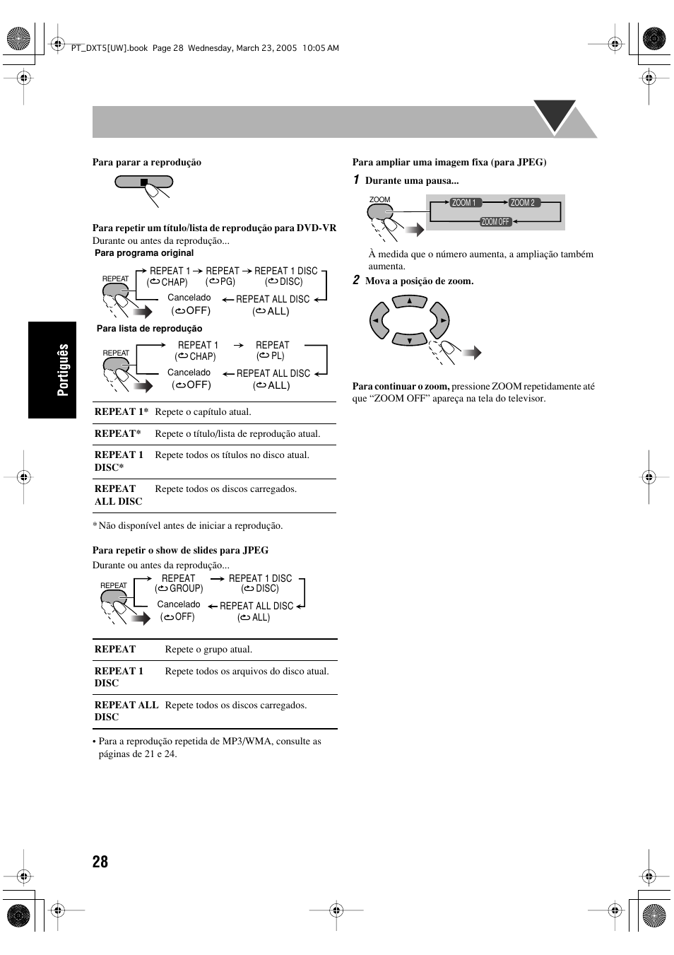 JVC DX-T5 User Manual | Page 124 / 145