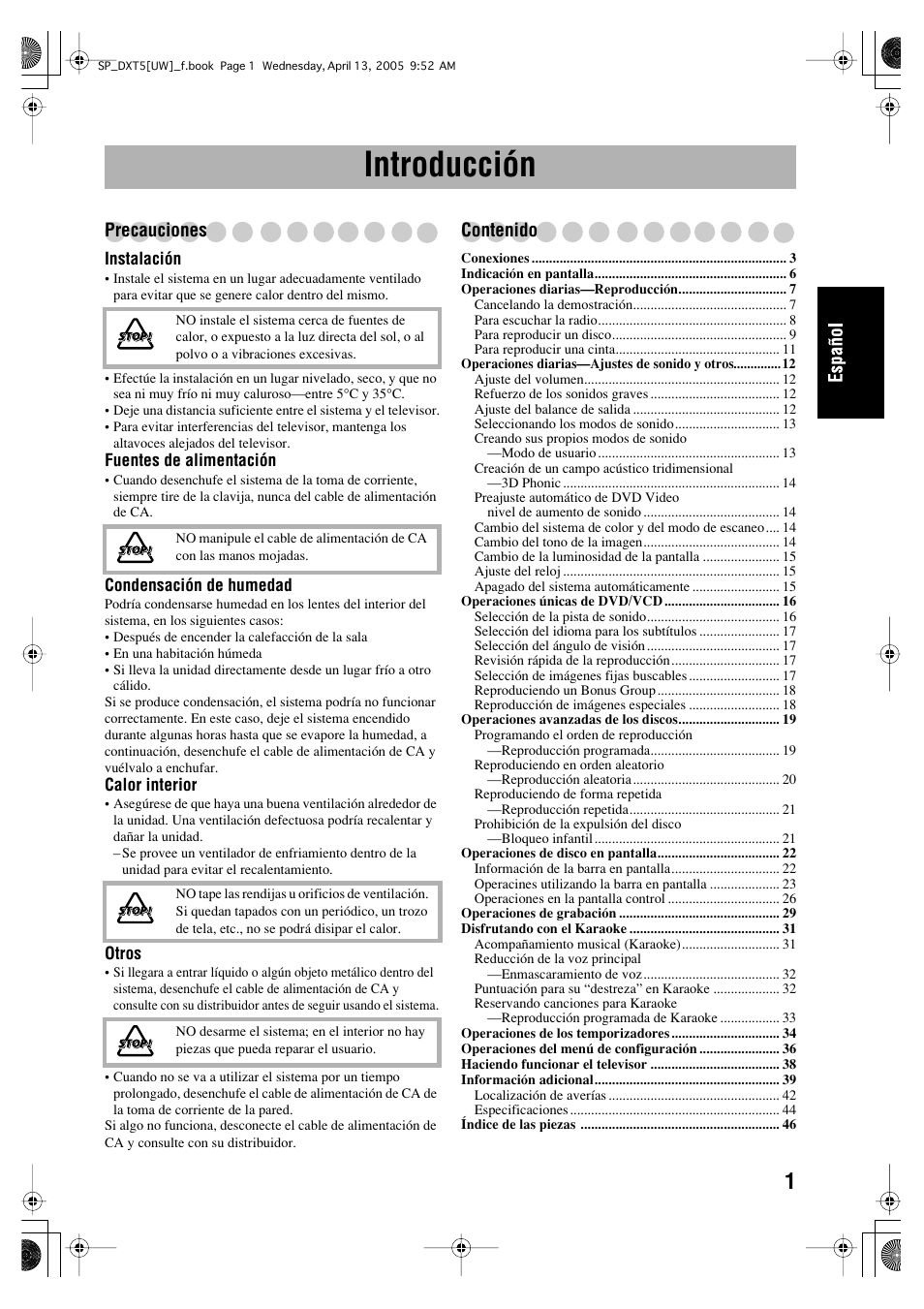 JVC DX-T5 User Manual | Page 51 / 145