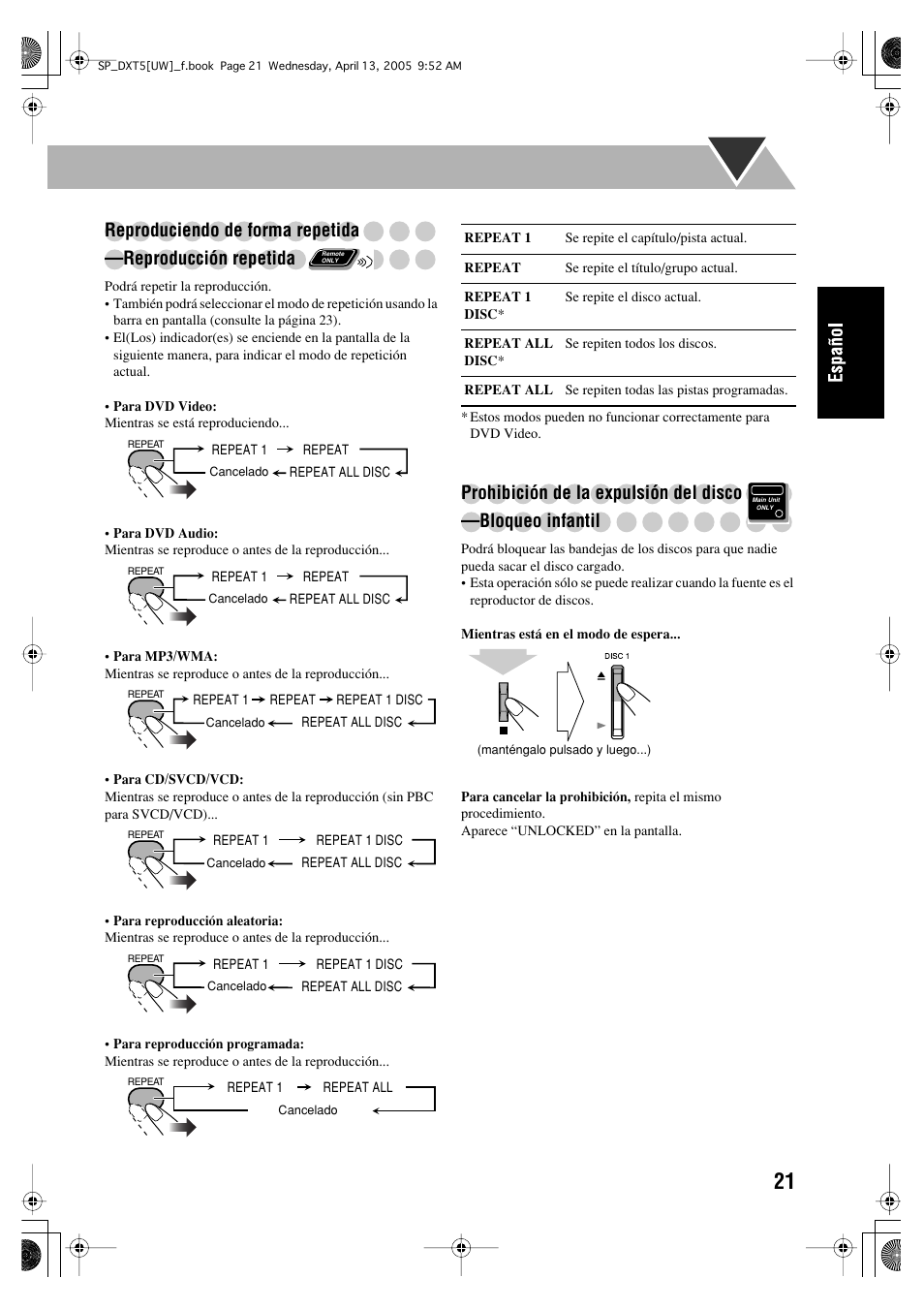 JVC DX-T5 User Manual | Page 71 / 145