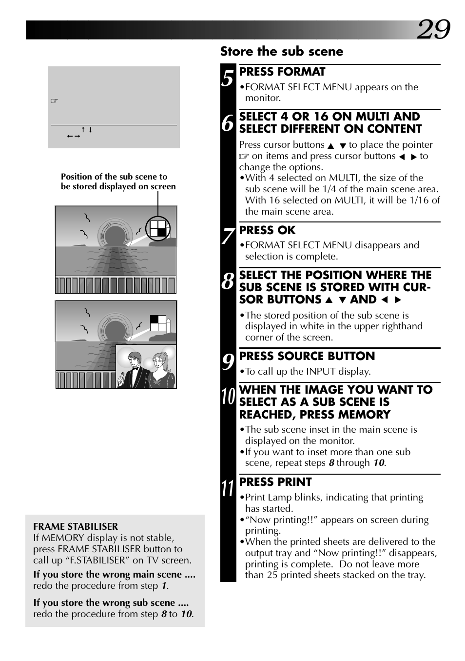 JVC GV-PT2 User Manual | Page 30 / 75