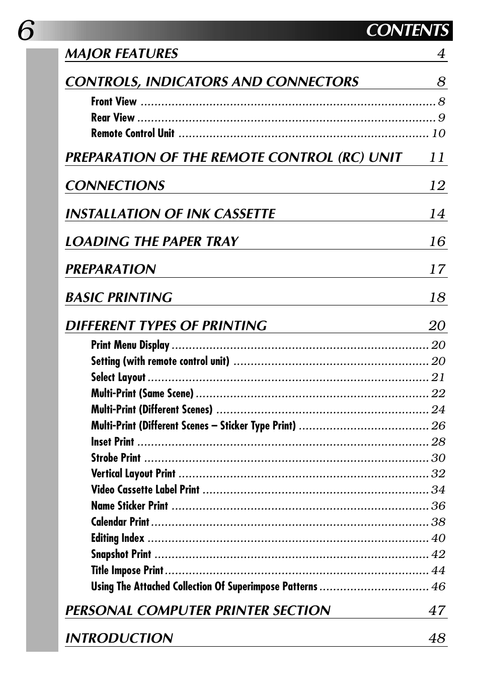 JVC GV-PT2 User Manual | Page 7 / 75