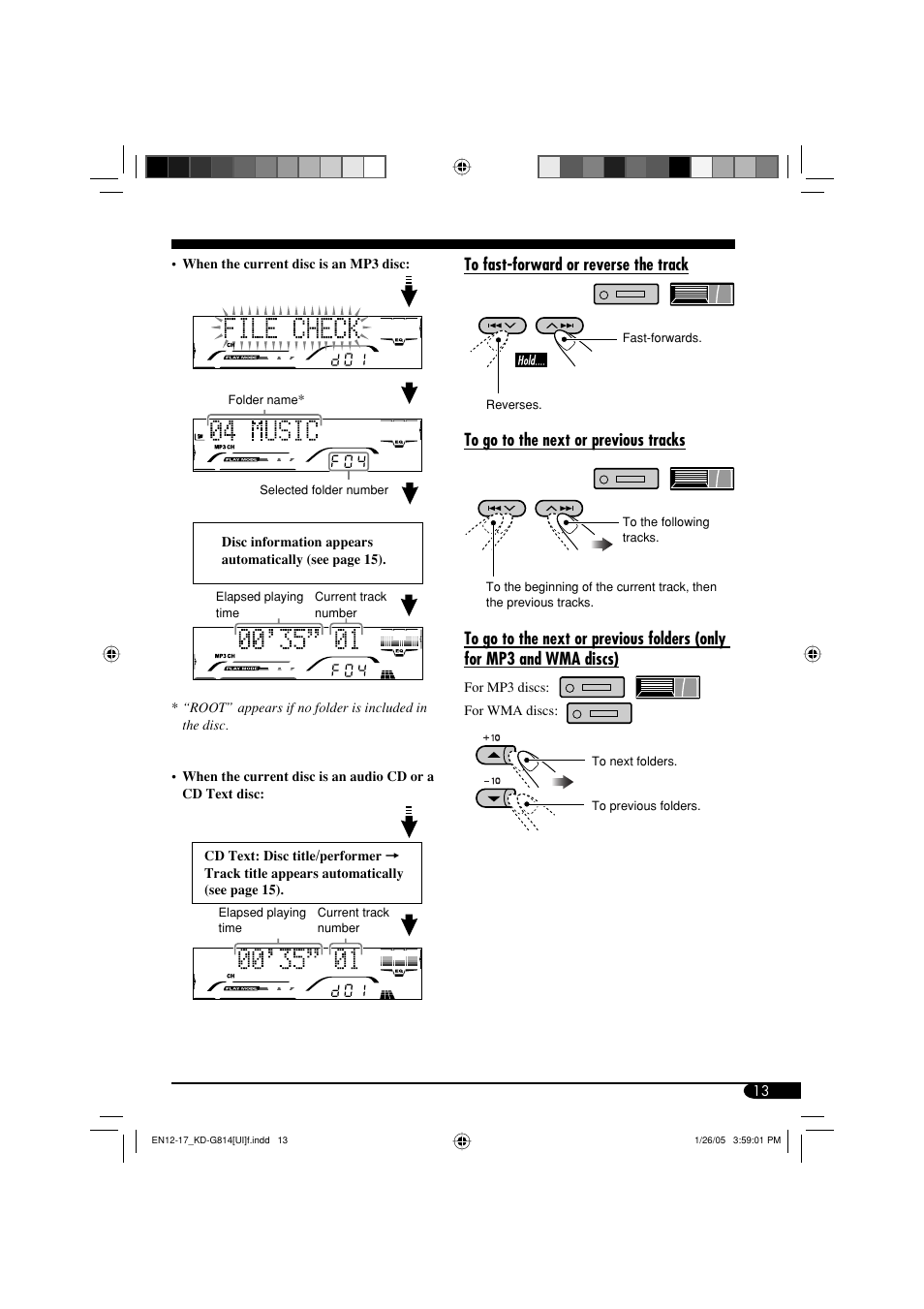 JVC KD-G814 User Manual | Page 13 / 34