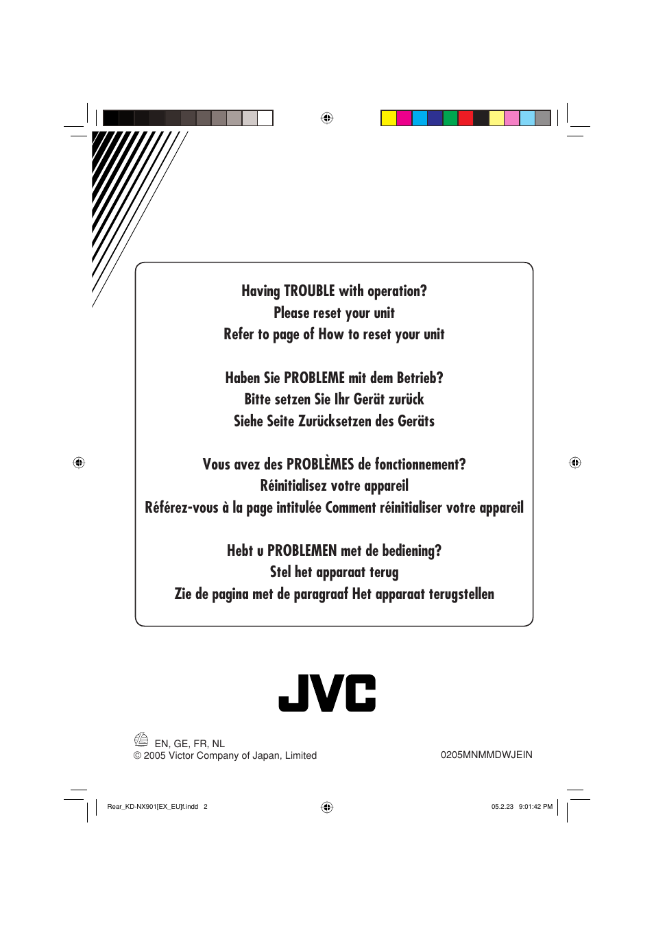 JVC KD-NX901 User Manual | Page 123 / 129