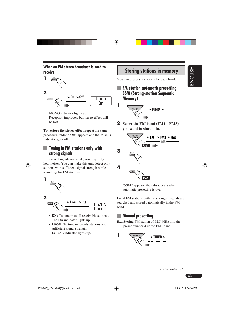 JVC KD-NX901 User Manual | Page 43 / 129