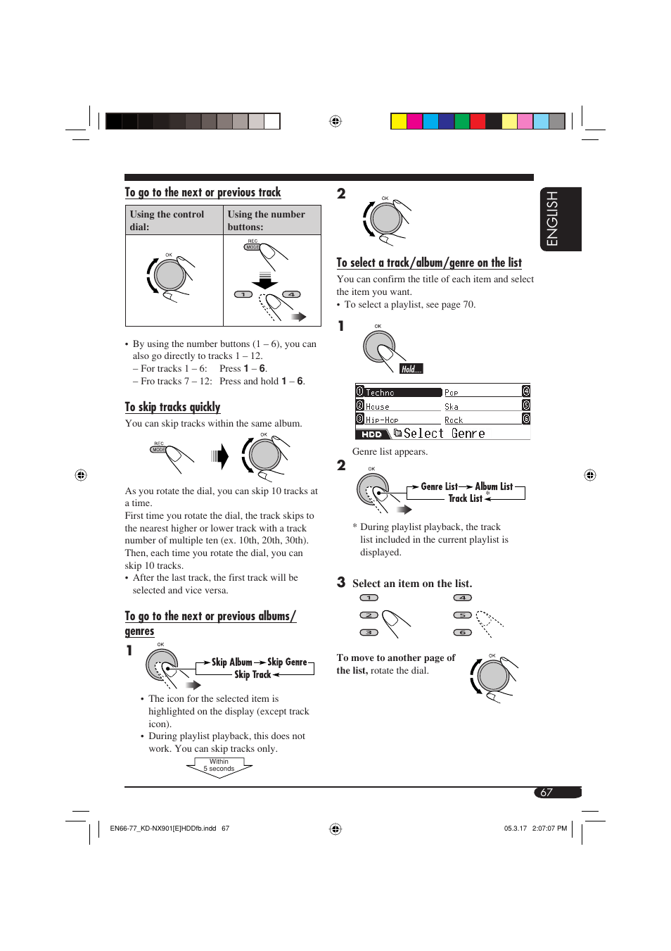 English | JVC KD-NX901 User Manual | Page 67 / 129