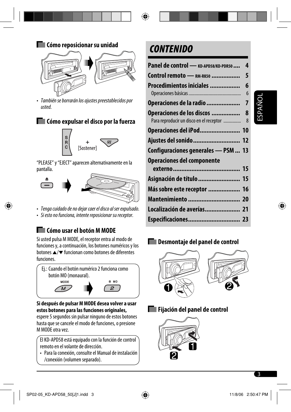 JVC KD-APD58 User Manual | Page 25 / 68