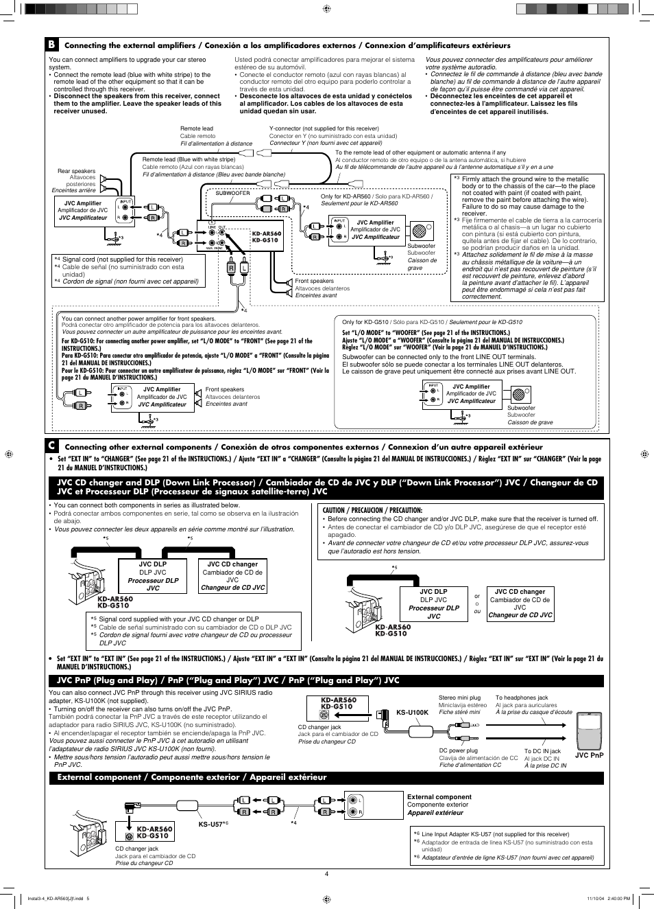 JVC KD-G510 User Manual | Page 39 / 40