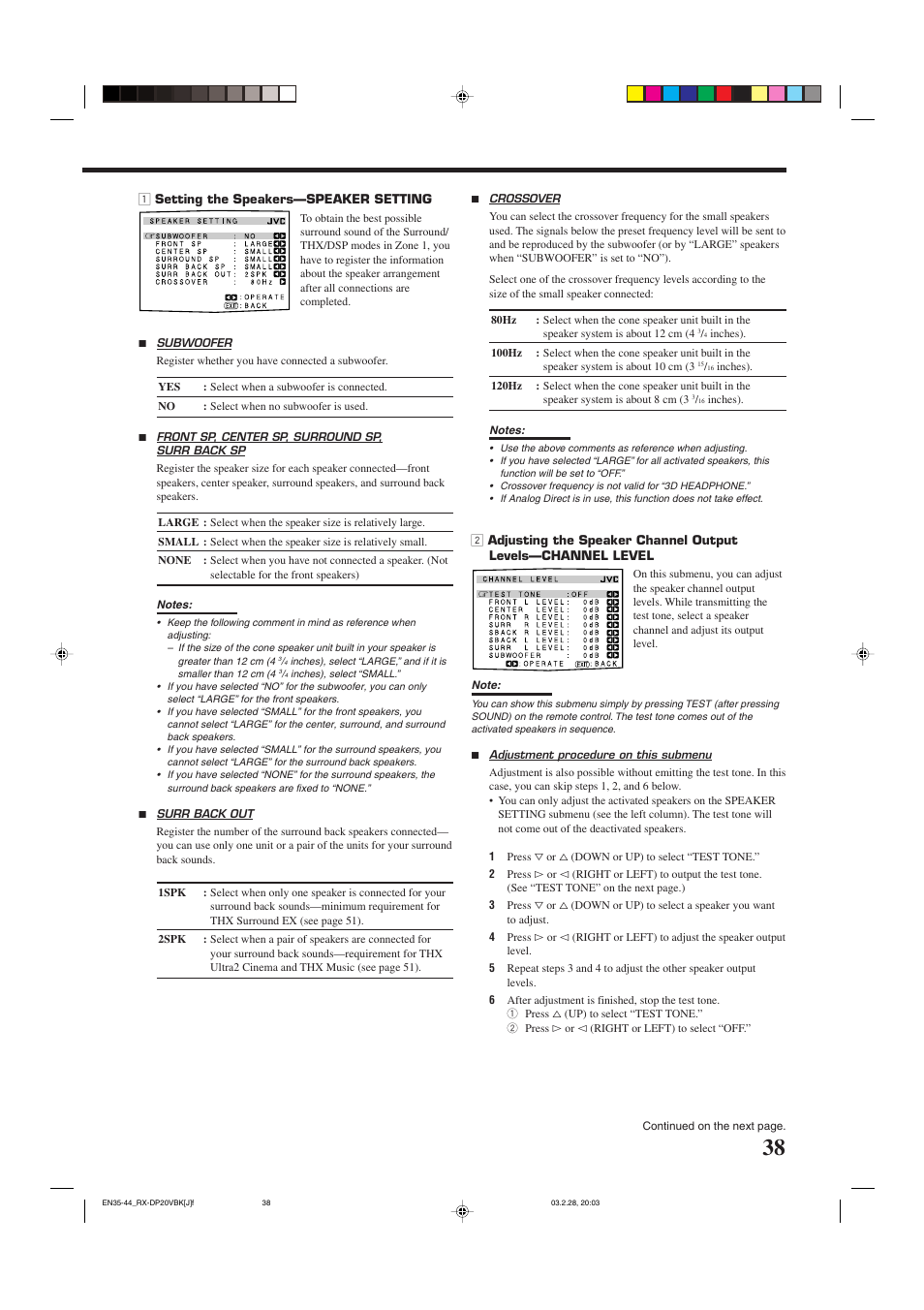 JVC RX-DP20VBKC User Manual | Page 41 / 90