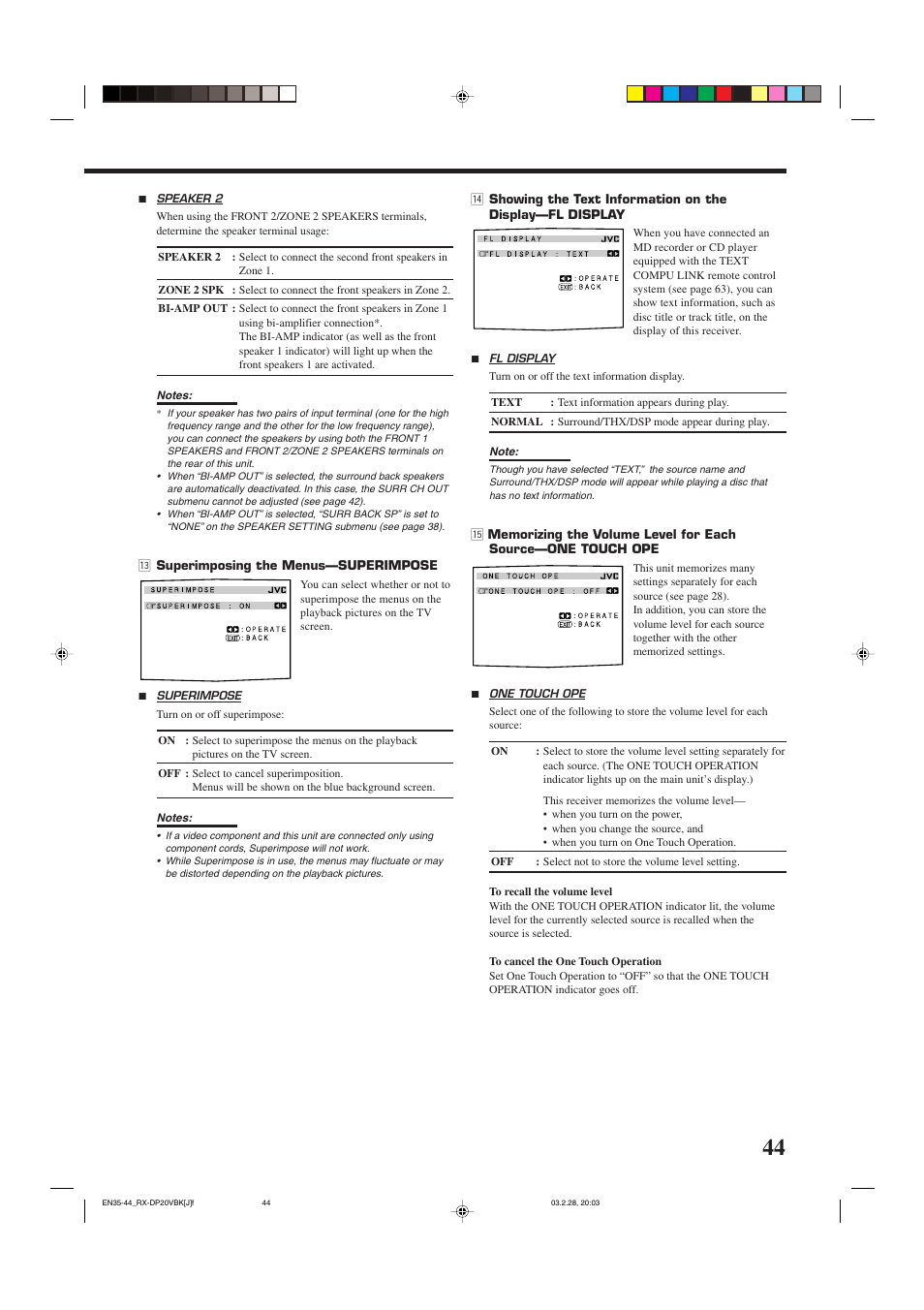 JVC RX-DP20VBKC User Manual | Page 47 / 90