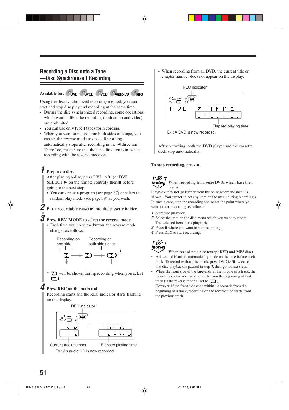 JVC CA-UXA7DVD User Manual | Page 54 / 76