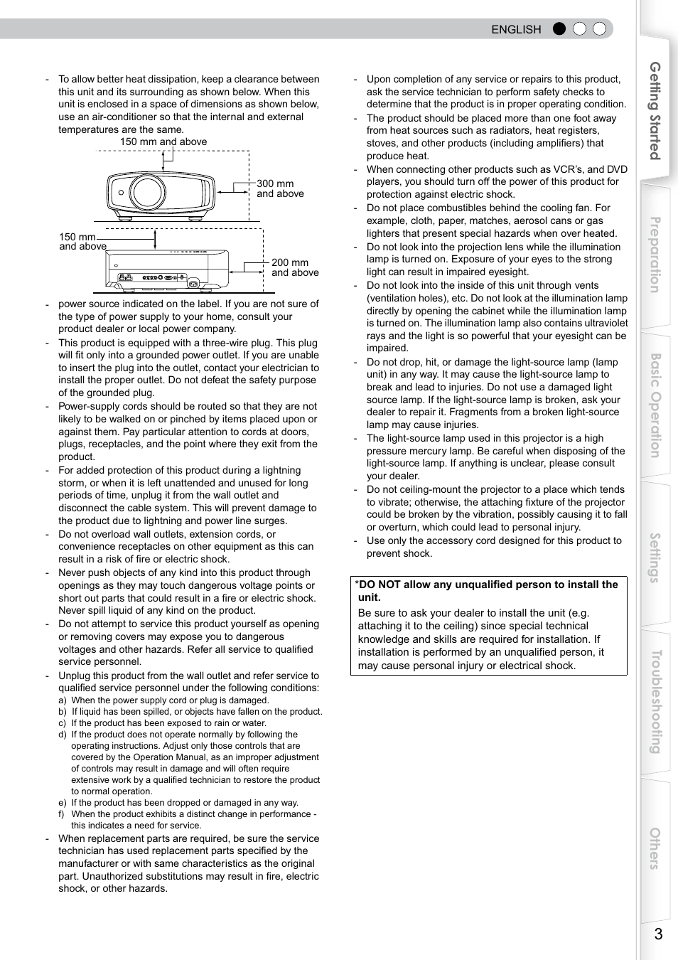 JVC DLA-RS10 User Manual | Page 3 / 179