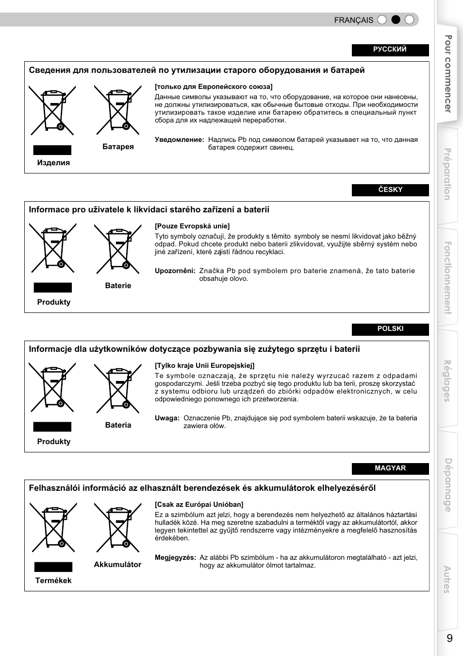 JVC DLA-RS10 User Manual | Page 69 / 179