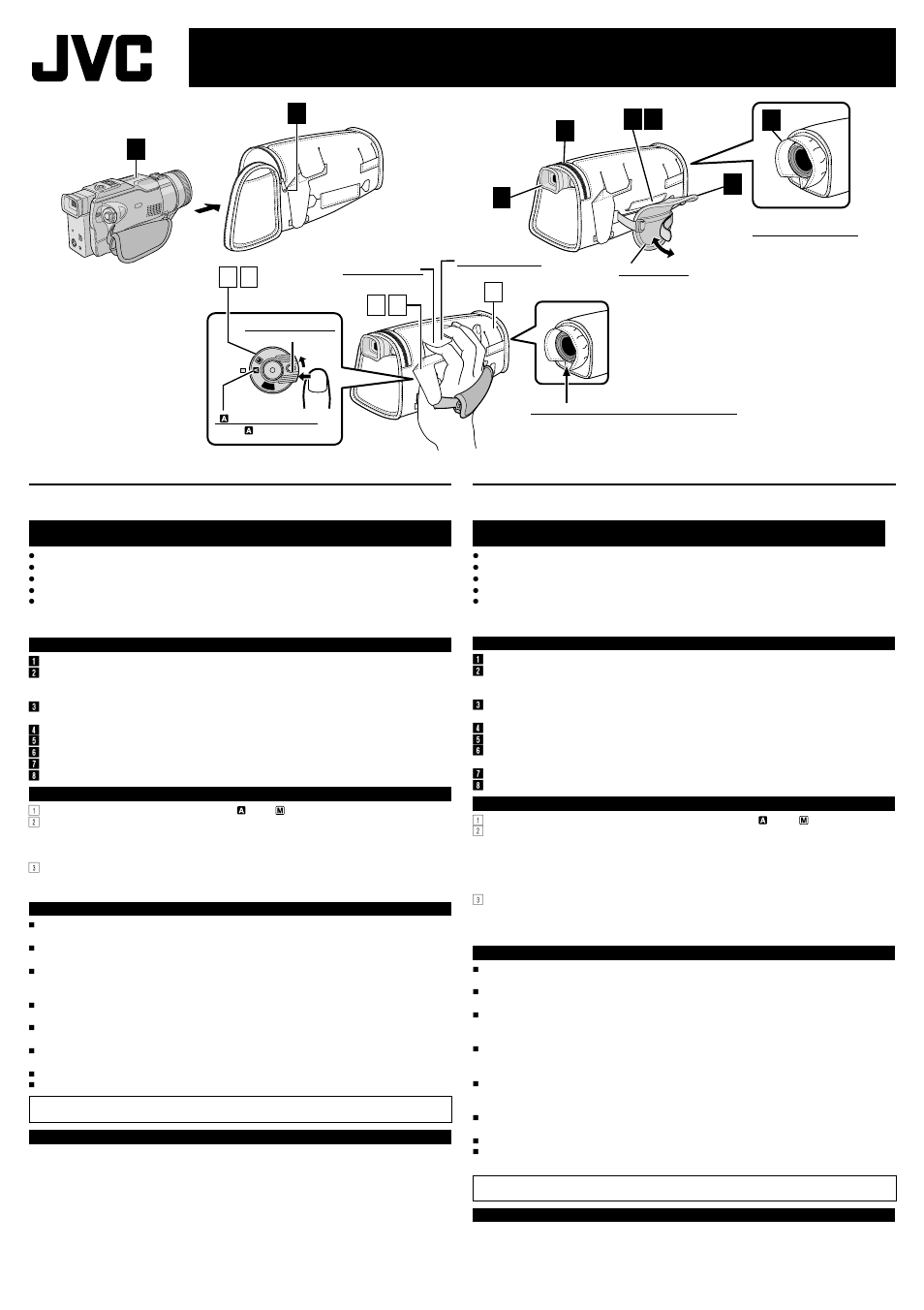 JVC CB-A260 User Manual | 2 pages