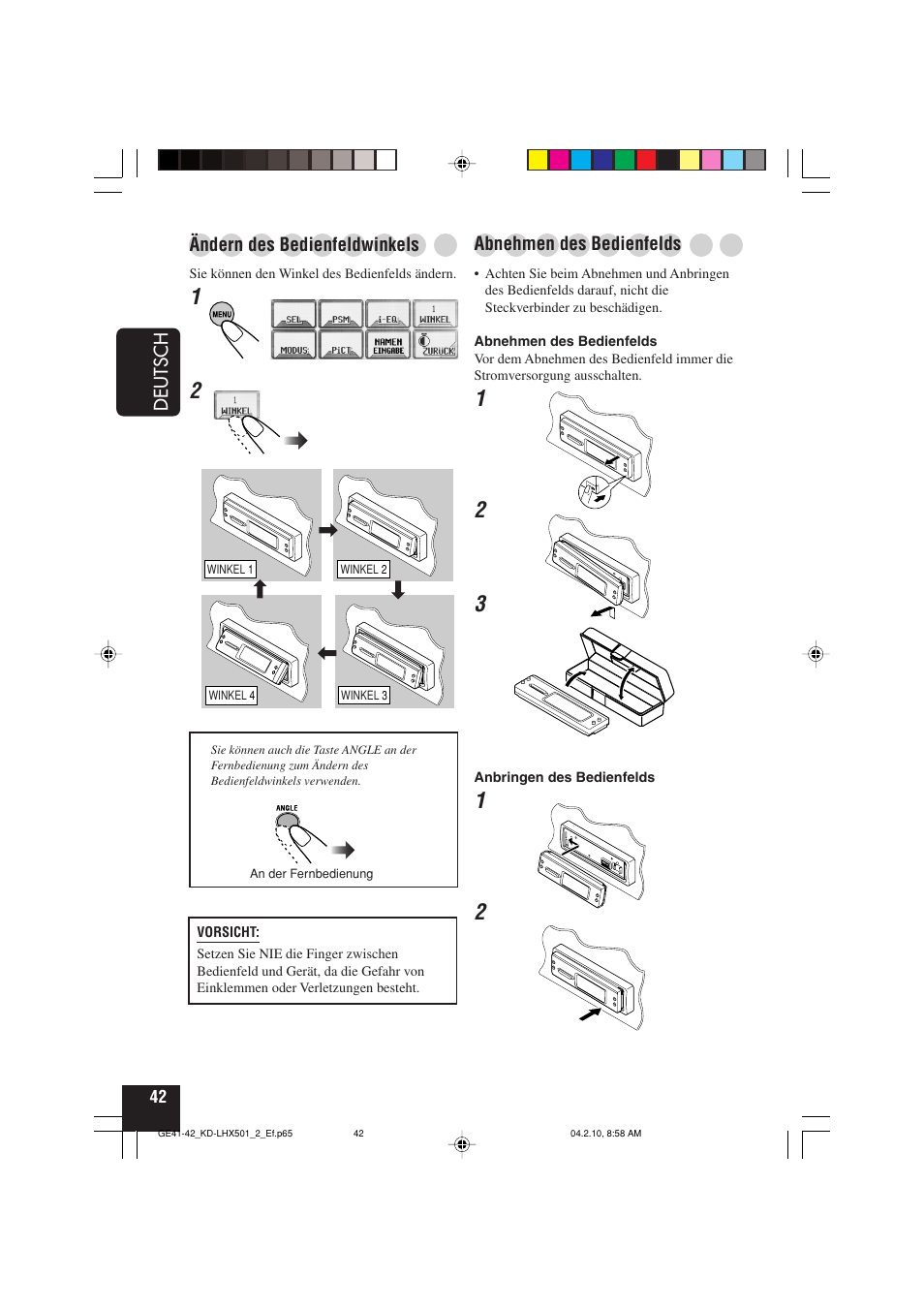 JVC KD-LHX501  EN User Manual | Page 106 / 259
