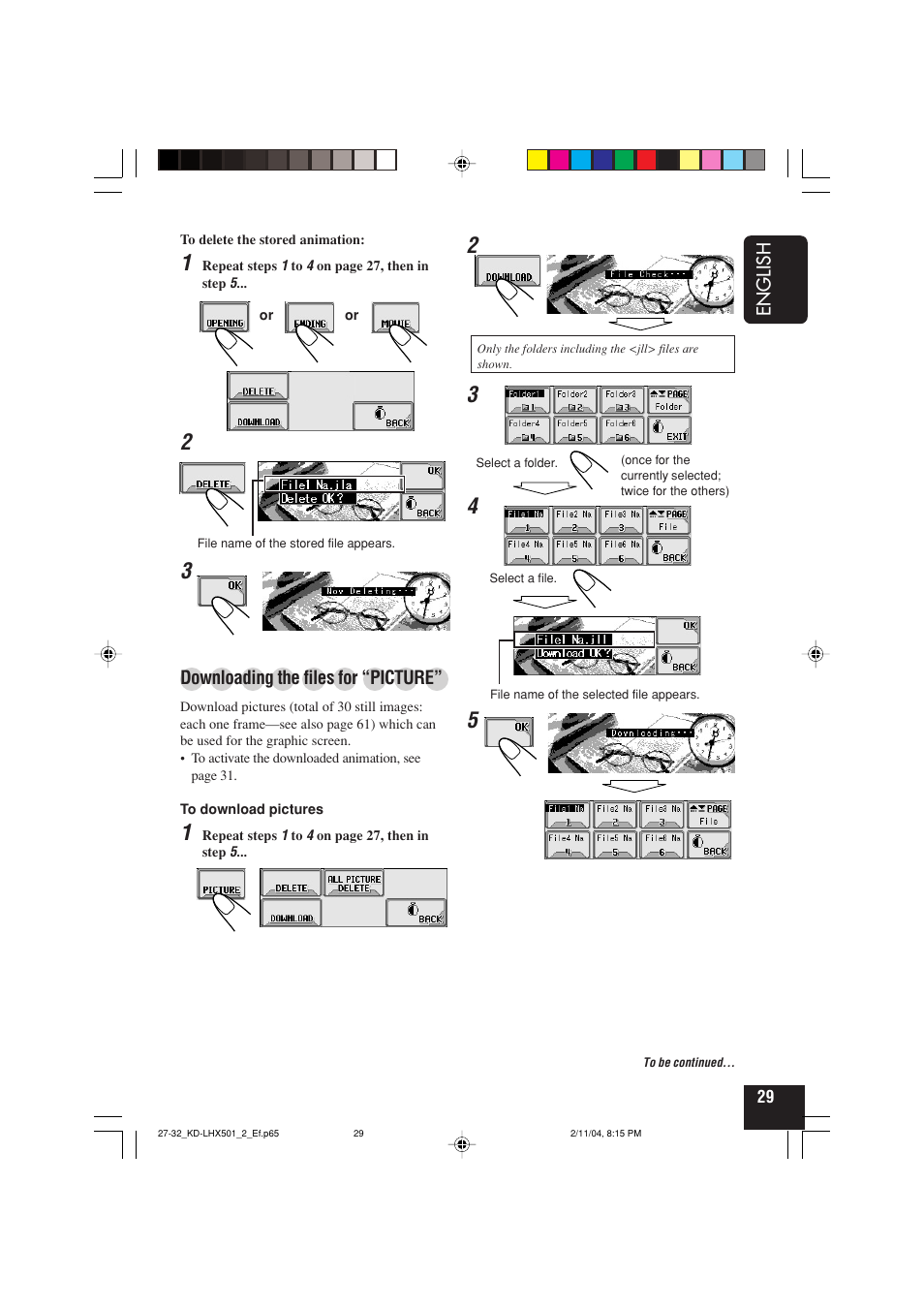 JVC KD-LHX501  EN User Manual | Page 29 / 259