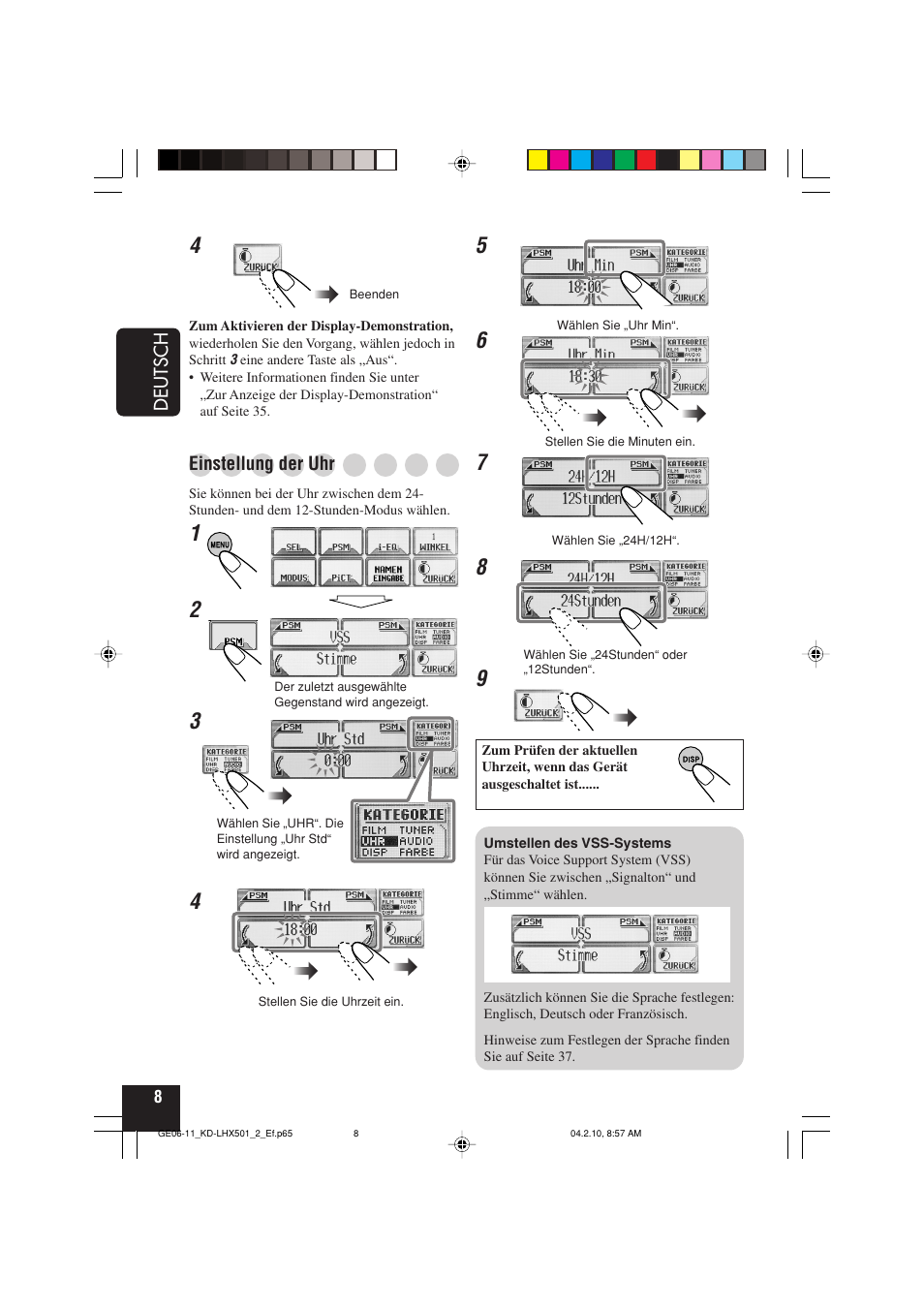 JVC KD-LHX501  EN User Manual | Page 72 / 259