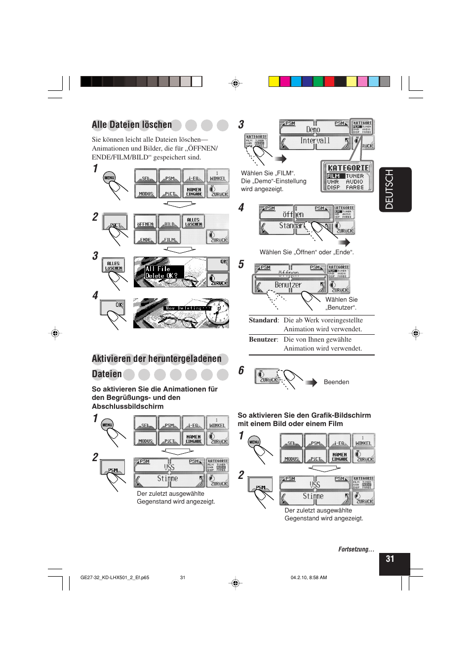 JVC KD-LHX501  EN User Manual | Page 95 / 259