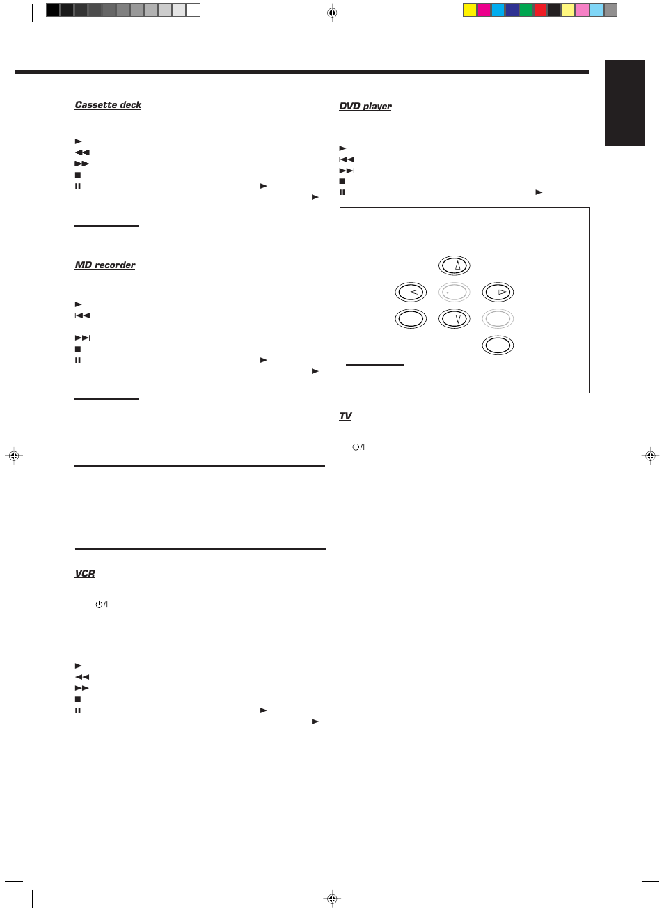 English | JVC RX-668RBK User Manual | Page 37 / 40