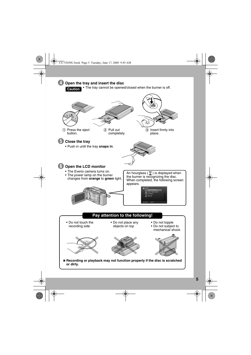 JVC CU-VD50U User Manual | Page 5 / 104