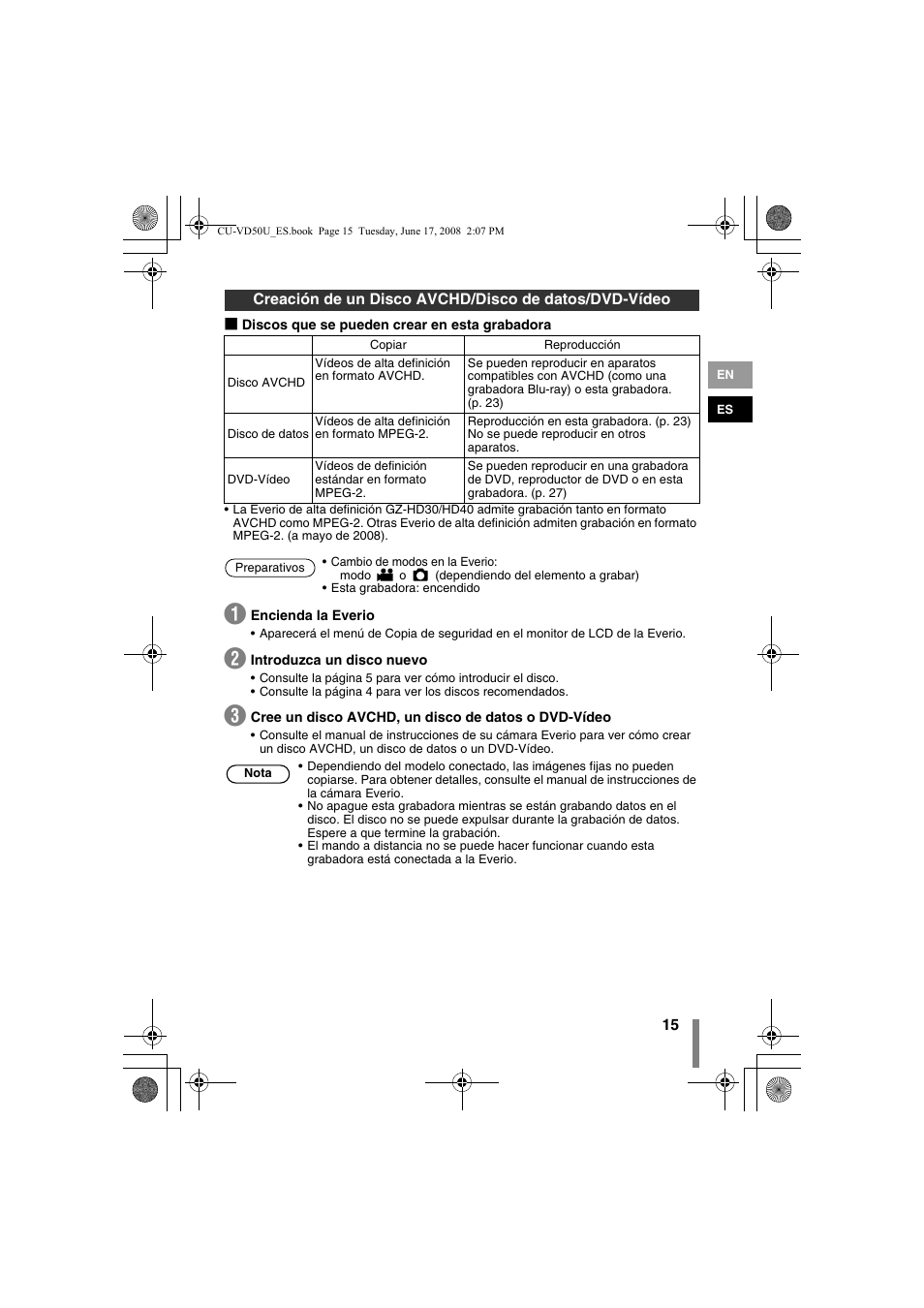 JVC CU-VD50U User Manual | Page 65 / 104