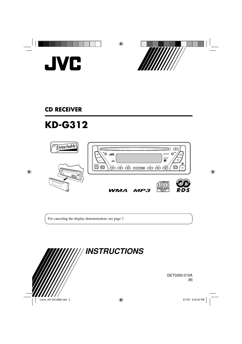 JVC GET0260-015A User Manual | 24 pages