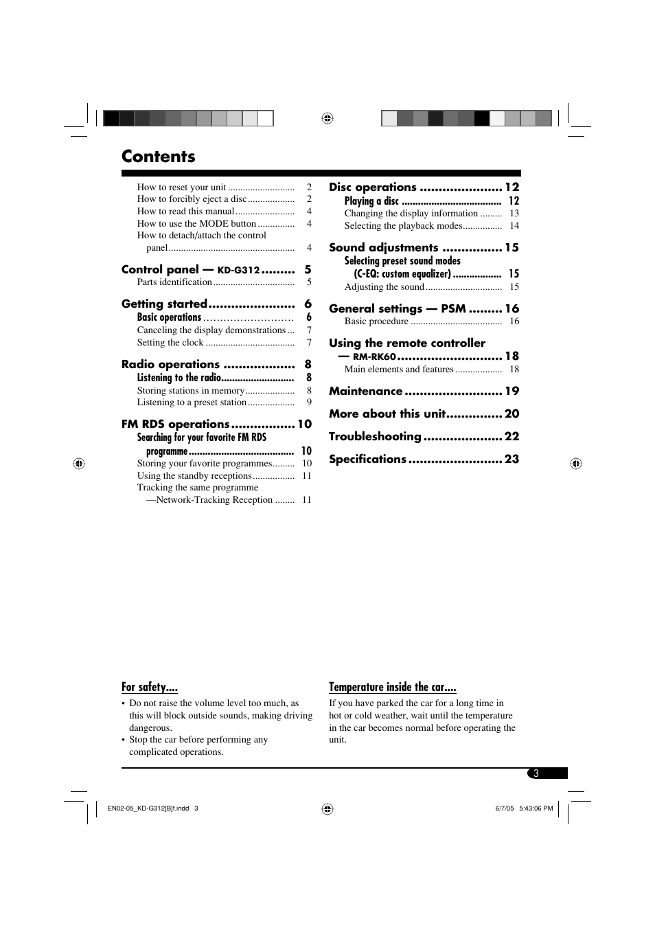 JVC GET0260-015A User Manual | Page 3 / 24