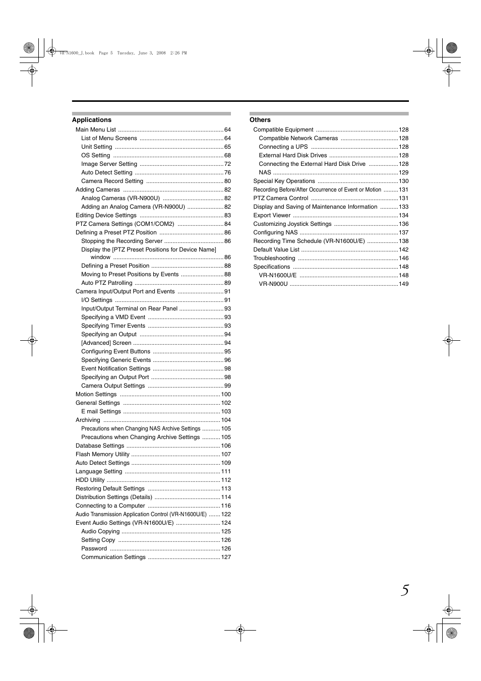 JVC VR-N1600E User Manual | Page 13 / 158