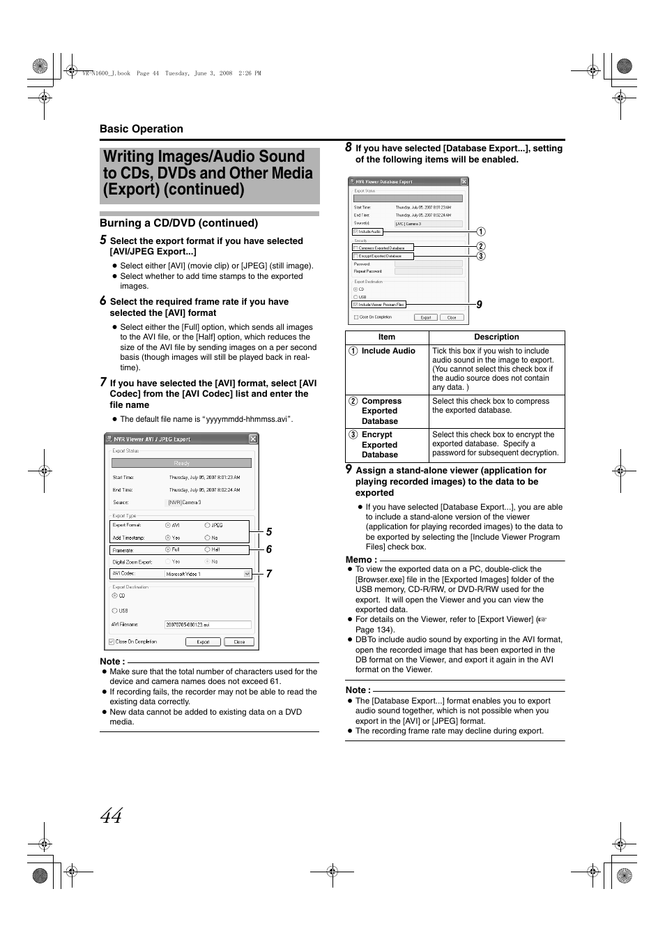 JVC VR-N1600E User Manual | Page 52 / 158
