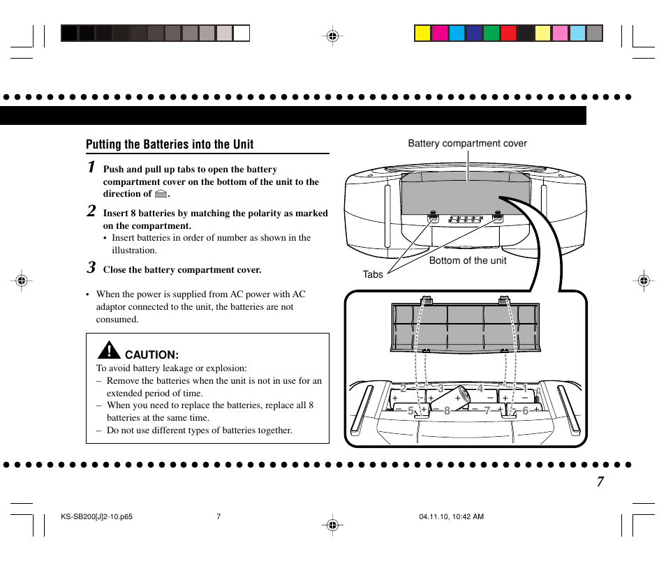 JVC KS-SB200 User Manual | Page 7 / 12