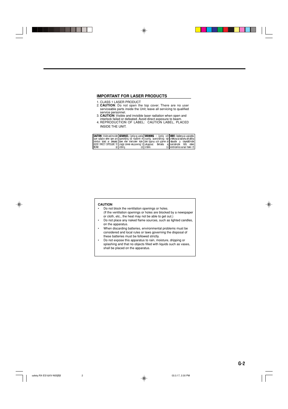 JVC XV-N55SL User Manual | Page 3 / 75
