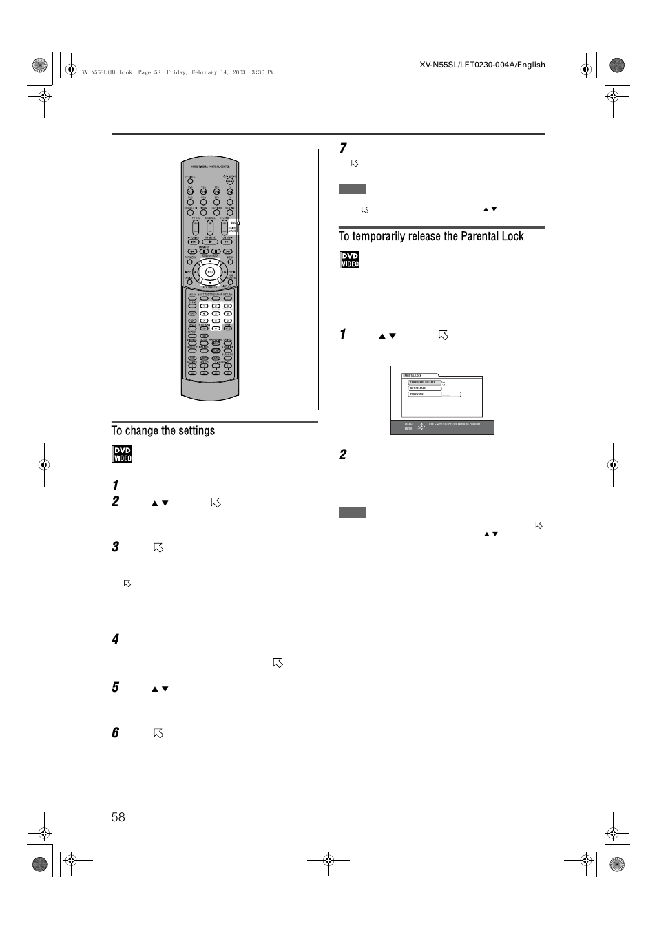 JVC XV-N55SL User Manual | Page 63 / 75