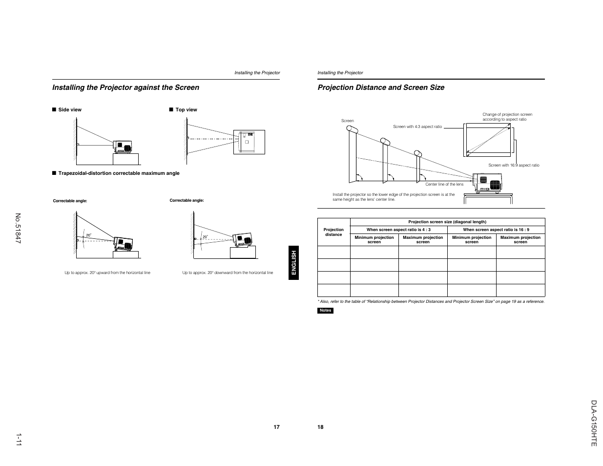 JVC DLA-G150HTE User Manual | Page 11 / 40