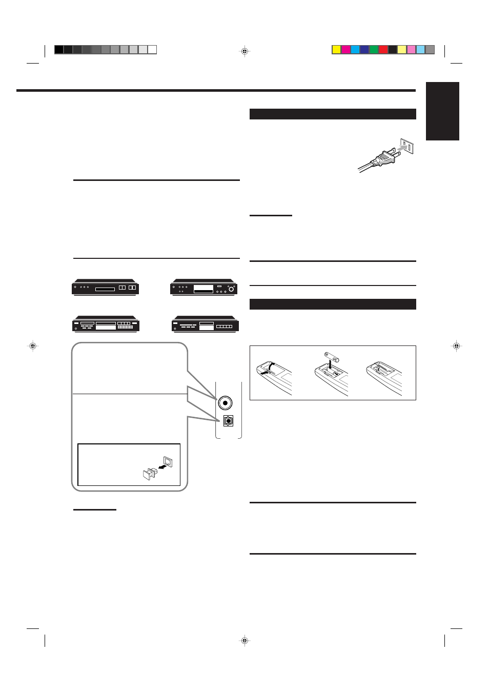 English | JVC RX-6008VBK User Manual | Page 10 / 39