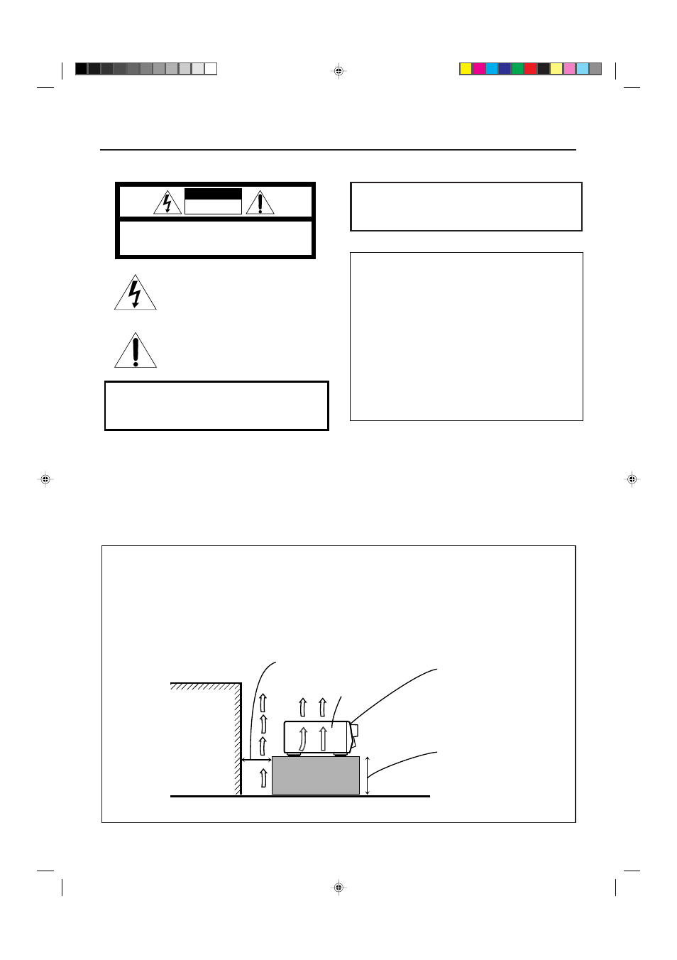 Warnings, cautions and others, Caution | JVC RX-6008VBK User Manual | Page 3 / 39