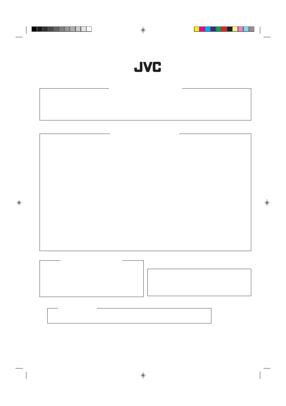 How to locate your jvc service center | JVC RX-6008VBK User Manual | Page 37 / 39