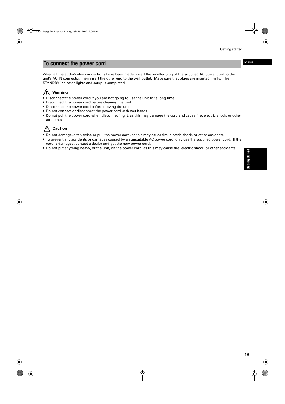 JVC XV-M512SL User Manual | Page 21 / 68