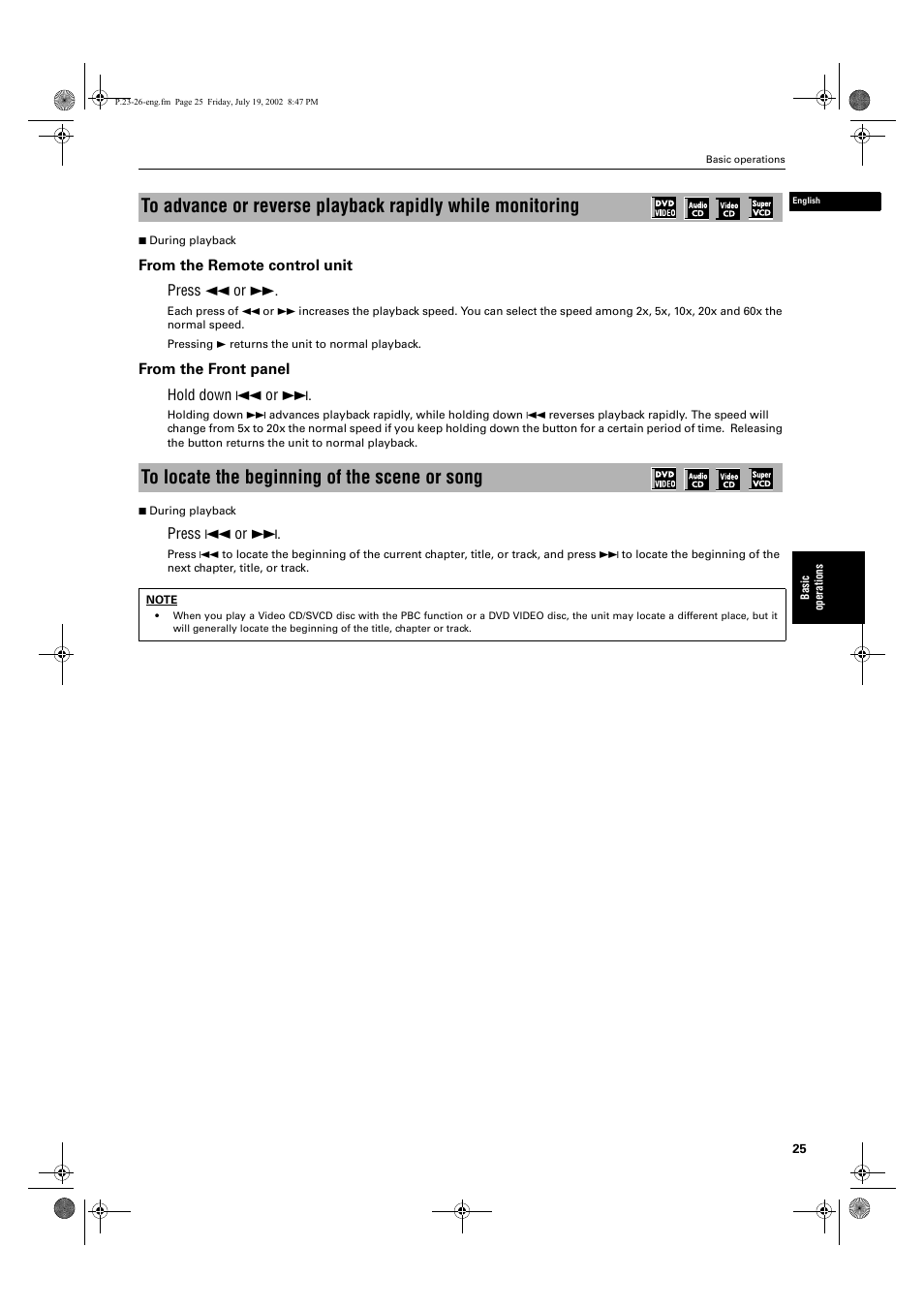 JVC XV-M512SL User Manual | Page 27 / 68