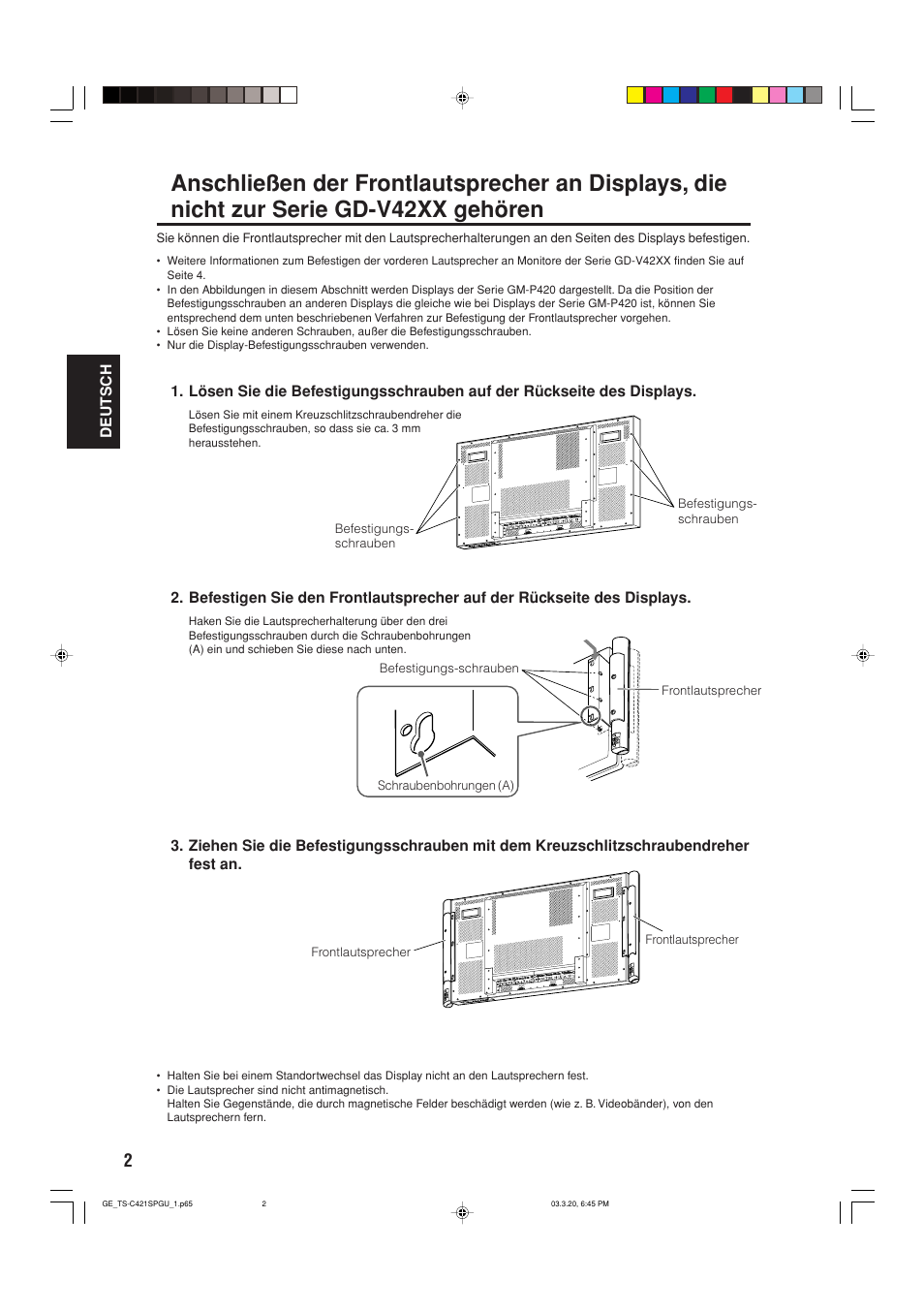 JVC TS-C421SPGU User Manual | Page 10 / 40