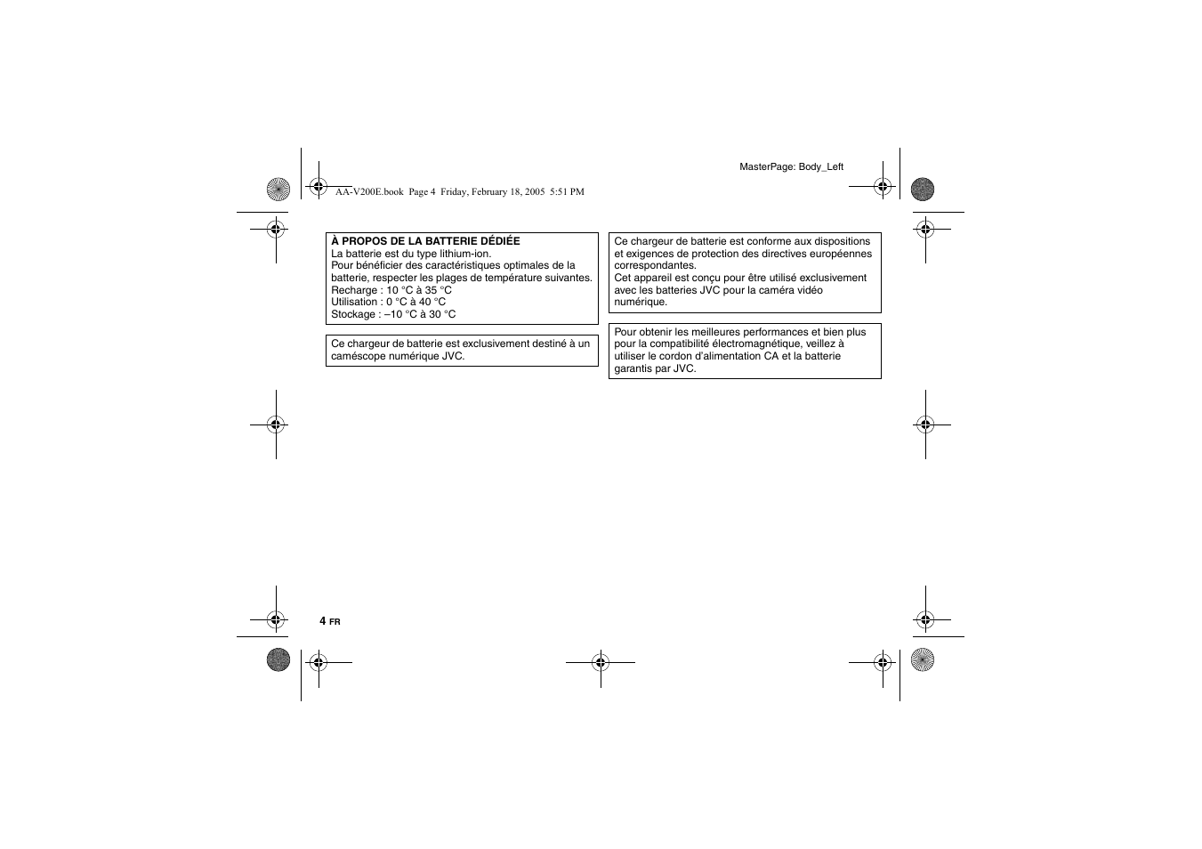 JVC AA-V200E User Manual | Page 15 / 80