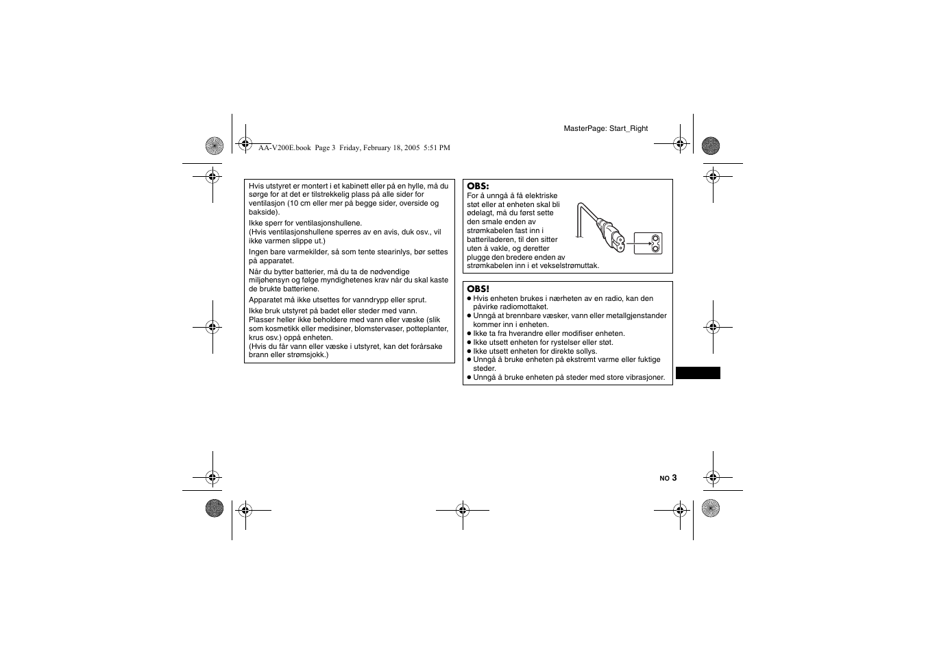 JVC AA-V200E User Manual | Page 54 / 80