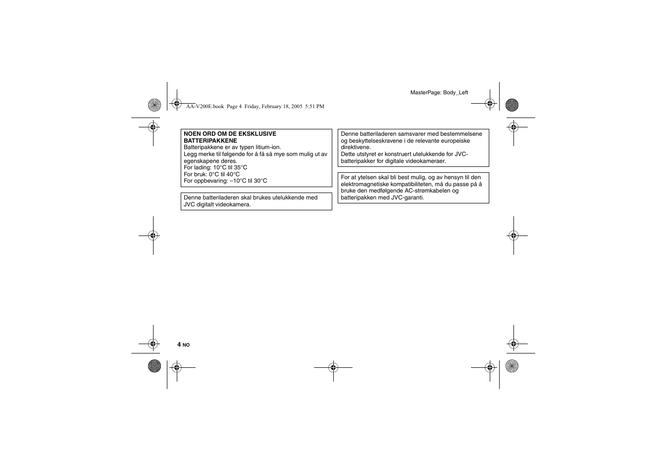 JVC AA-V200E User Manual | Page 55 / 80