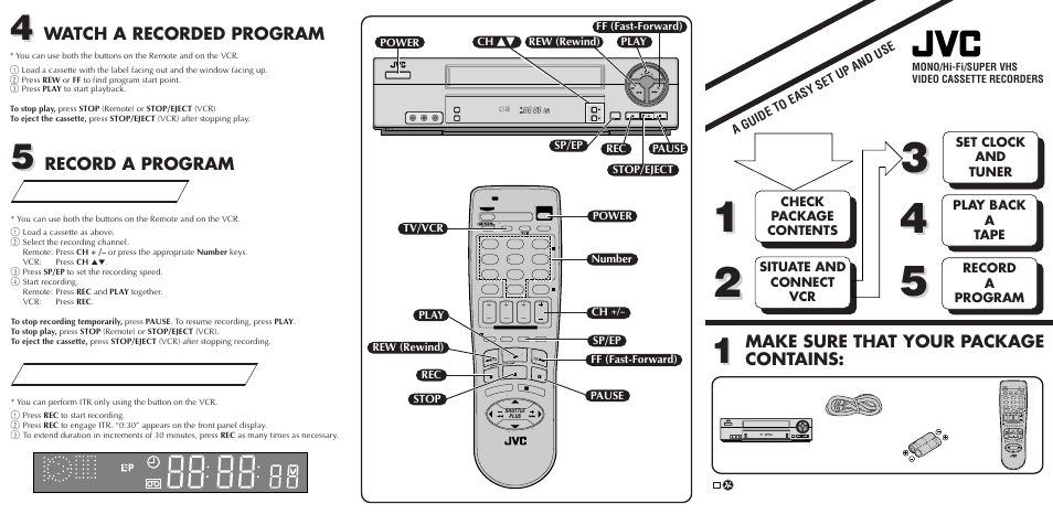 JVC LP20878-001 User Manual | 2 pages